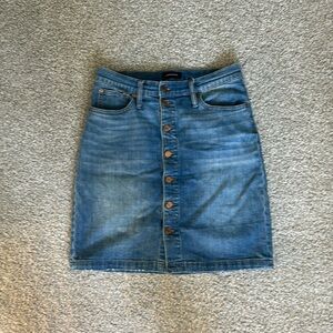 J crew denim skirt